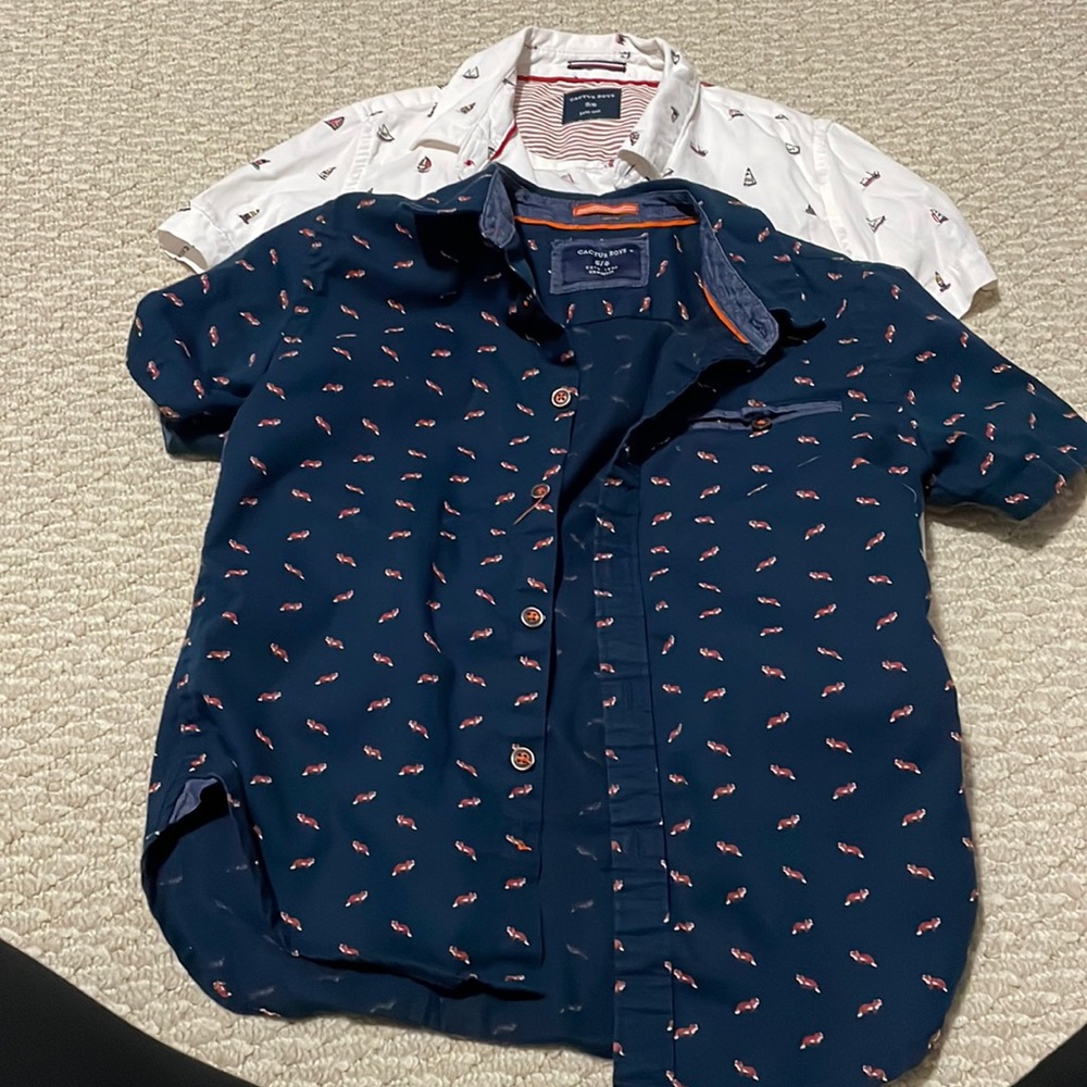 2 pack short sleeve shirts